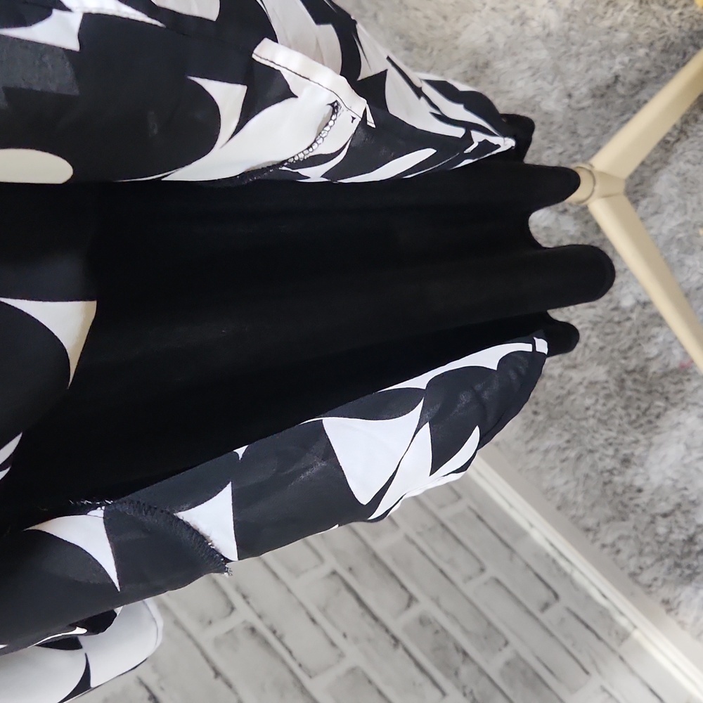 Worthington SZ 12 Black/White Dress - Picture 8 of 12